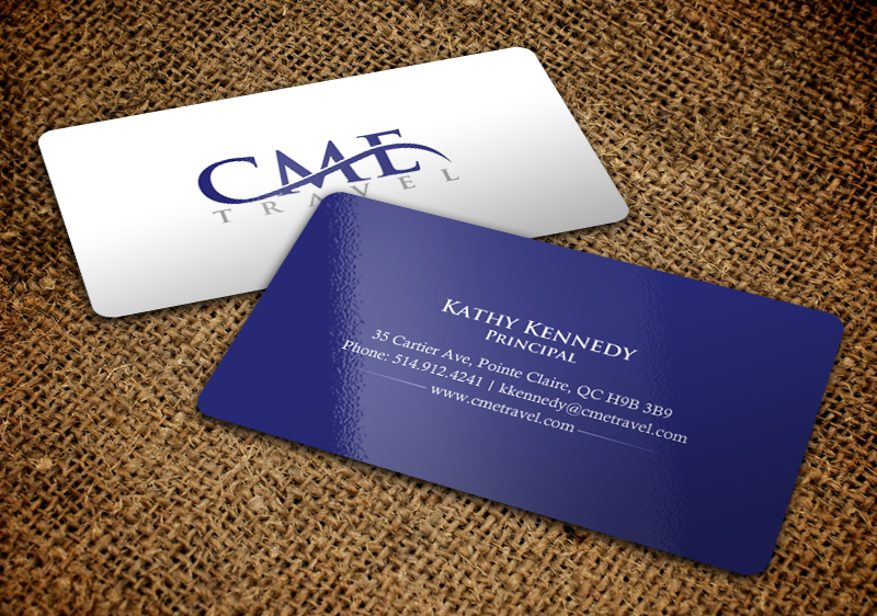 Business Card Design by chandrayaan.creative for cme travel | Design #11671787