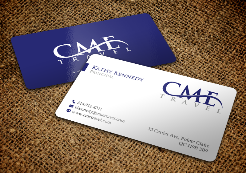 Business Card Design by chandrayaan.creative for cme travel | Design #11671788