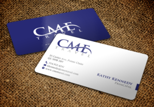 Business Card Design by chandrayaan.creative for cme travel | Design: #11671791