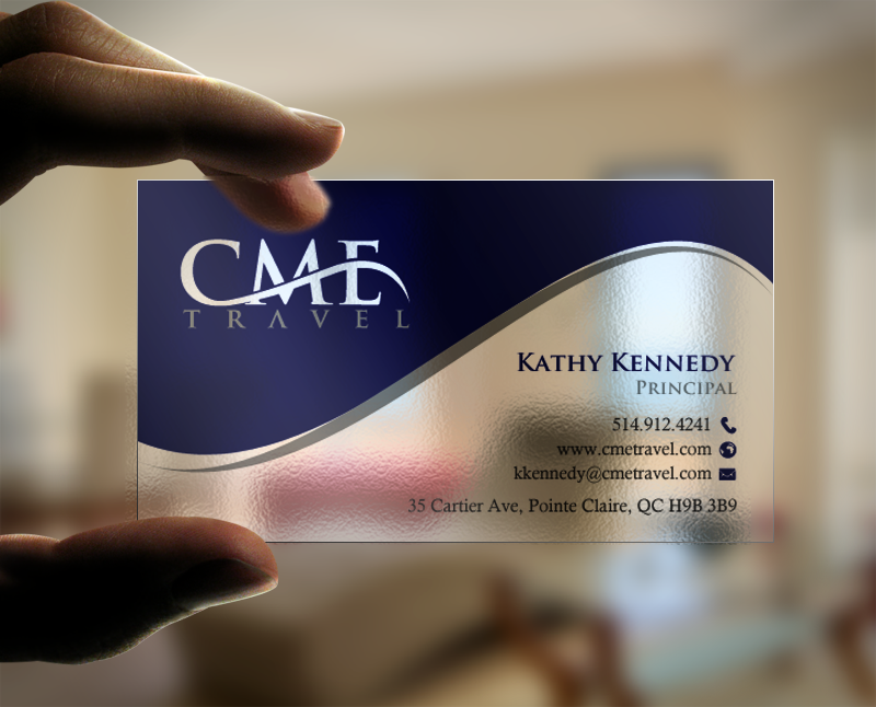 Business Card Design by chandrayaan.creative for cme travel | Design #11678887