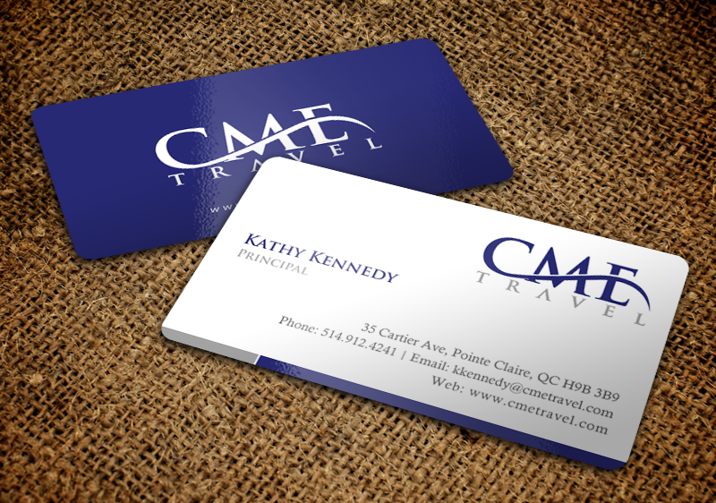 Business Card Design by chandrayaan.creative for cme travel | Design #11678983