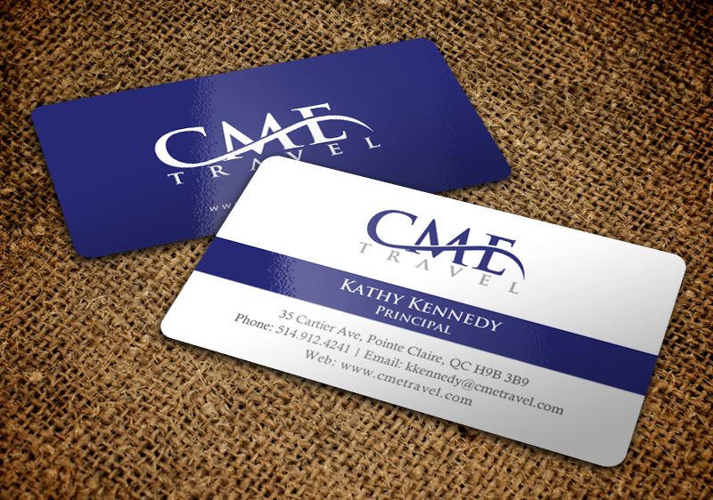 Business Card Design by chandrayaan.creative for cme travel | Design #11678989