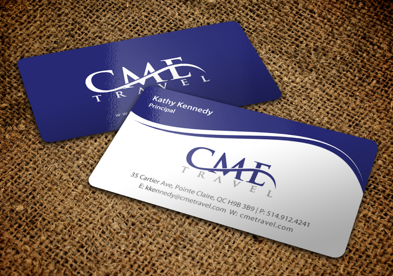 Business Card Design by chandrayaan.creative for cme travel | Design #11678993