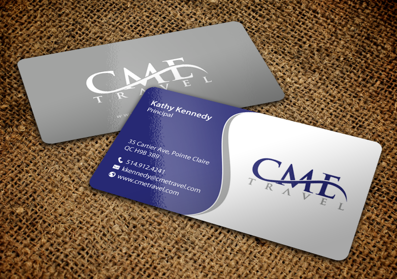 Business Card Design by chandrayaan.creative for cme travel | Design #11710669