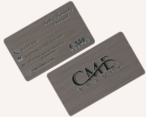 Business Card Design by Edgar Perdomo Rodríguez for cme travel | Design #11673768