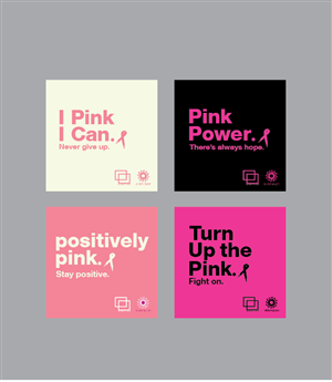 Breast Cancer Stickers | Graphic Design by DigitalOne