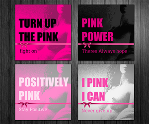 Breast Cancer Stickers | Graphic Design by Rflames