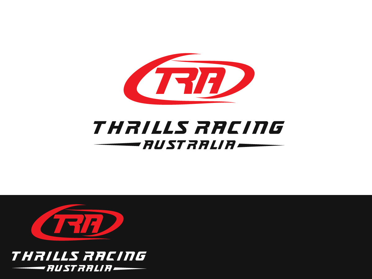 Logo Design by Atec for Thrills Racing Australia | Design #11608352