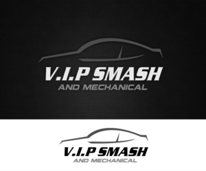 V.I.P Smash and Mechanical | Logo Design by TRHZ