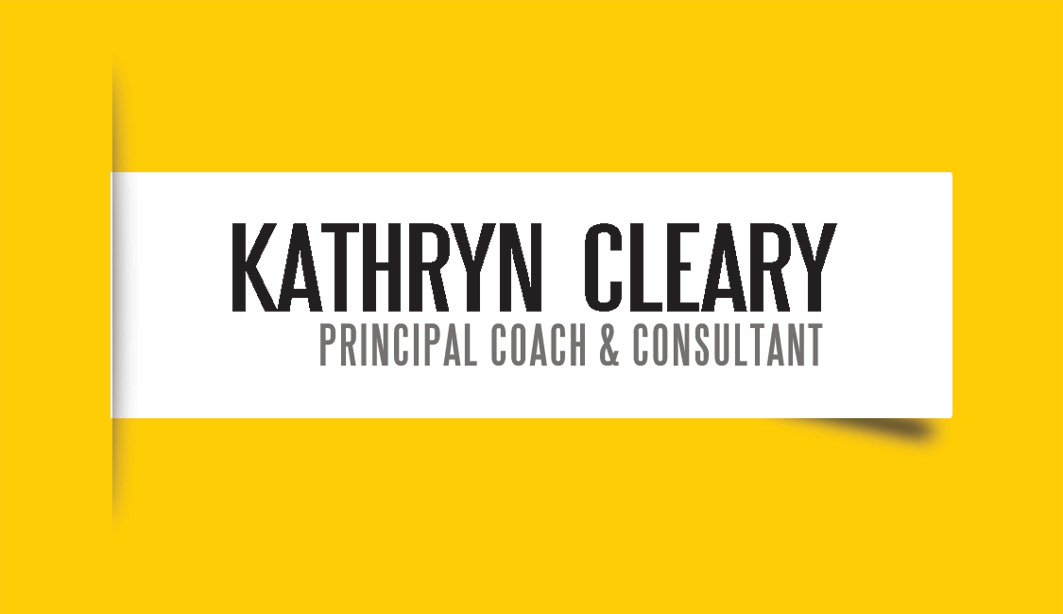 Visitenkarten-Design von nurmania für Kathryn Cleary Coaching & Consulting | Design #2359388