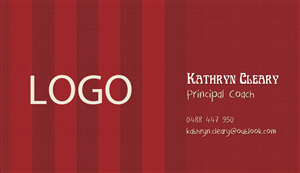 Business Card Design by sam3011 for Kathryn Cleary Coaching & Consulting | Design #2355695