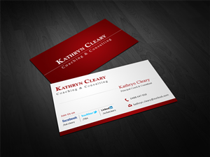 Business Card Design by Owaisias for Kathryn Cleary Coaching & Consulting | Design: #2379574