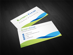Business Card Design by Owaisias for Kathryn Cleary Coaching & Consulting | Design: #2517996