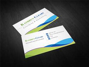 Business Card Design by Owaisias for Kathryn Cleary Coaching & Consulting | Design: #2526287