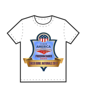 T-shirt Design by wchristia for Cheer America | Design: #11640404