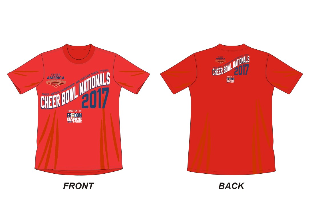 T-Shirt-Design von enjoydestroy für Cheer America | Design #11642327