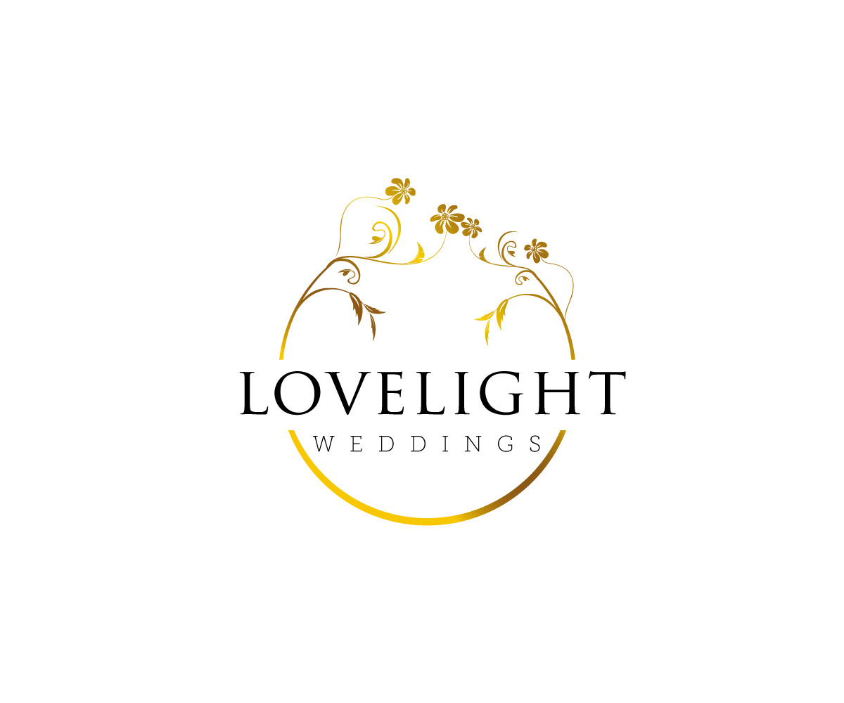 Bold Personable Wedding Planner Logo Design For Lovelight Weddings By Designkick Design
