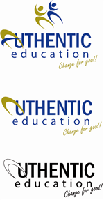 Logo Design by erreallaquarta design for Authentic Education | Design: #25176