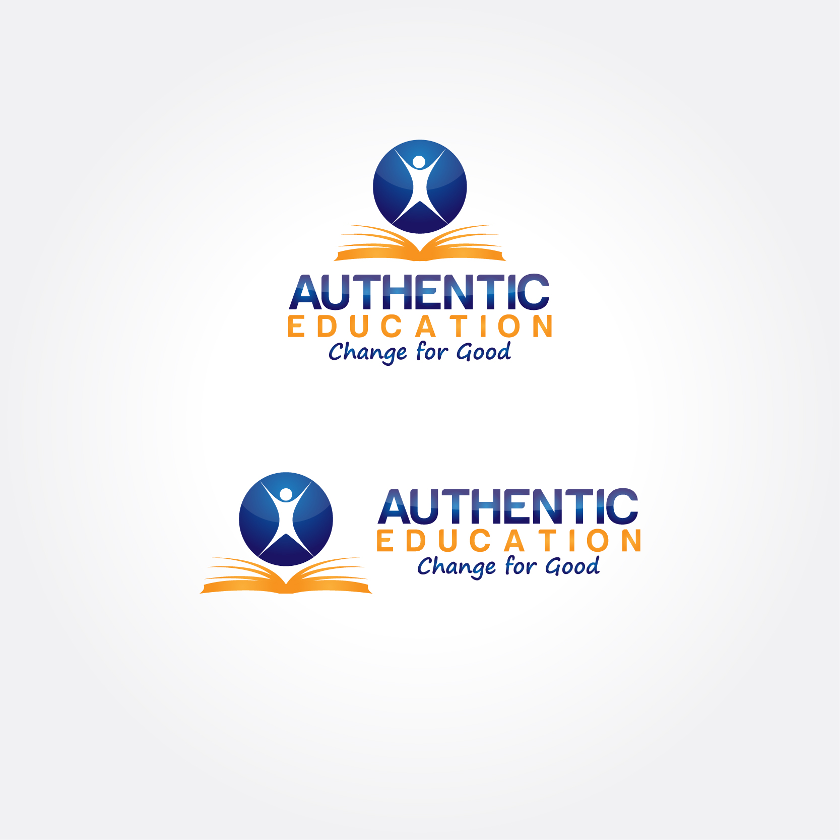 Logo Design by f!ng for Authentic Education | Design #25489