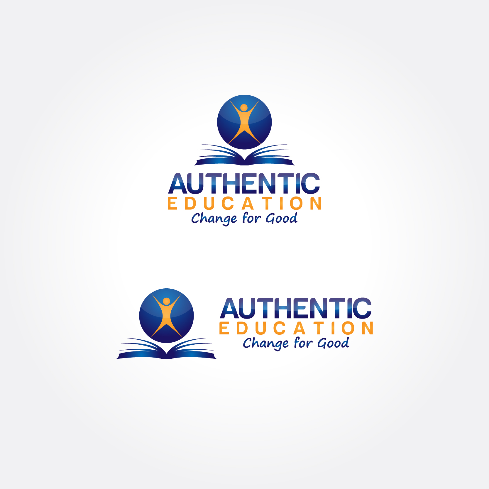 Logo Design by f!ng for Authentic Education | Design #25725