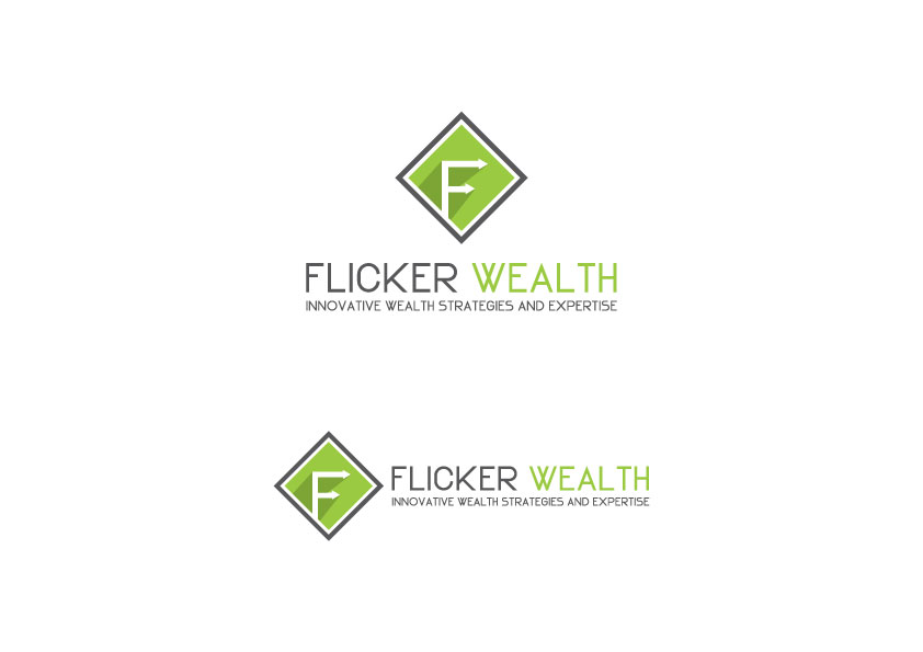 Logo Design by ZRAKdesign for Flicker Wealth Partners | Design #11626753