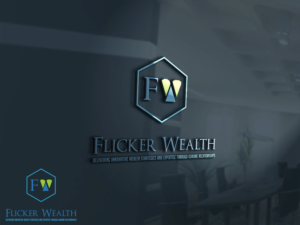 Logo Design by Verified artistry (Design garden) for Flicker Wealth Partners | Design: #11638267