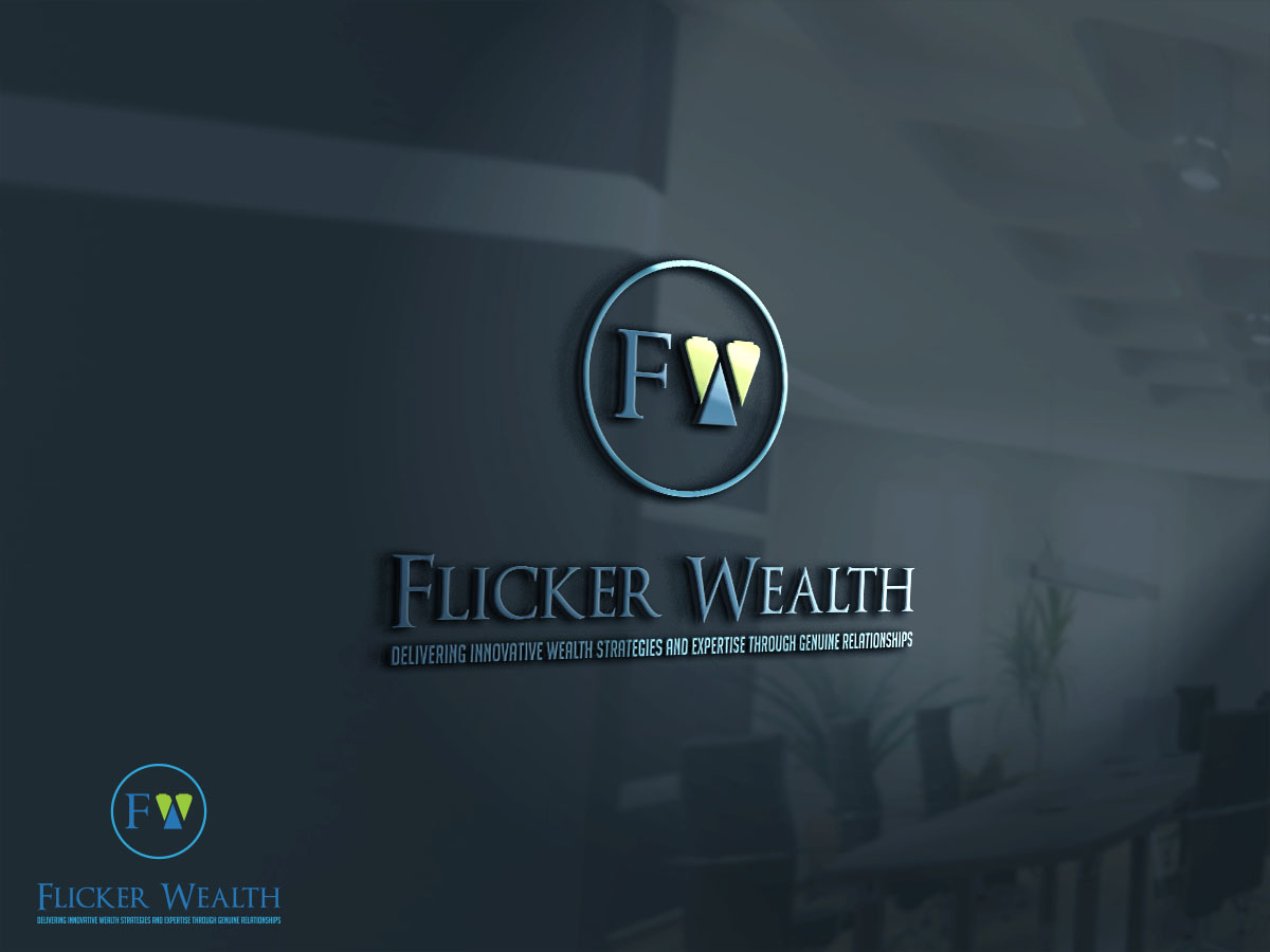 Logo Design by Verified artistry (Design garden) for Flicker Wealth Partners | Design #11638268