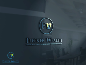 Logo Design by Verified artistry (Design garden) for Flicker Wealth Partners | Design: #11638268