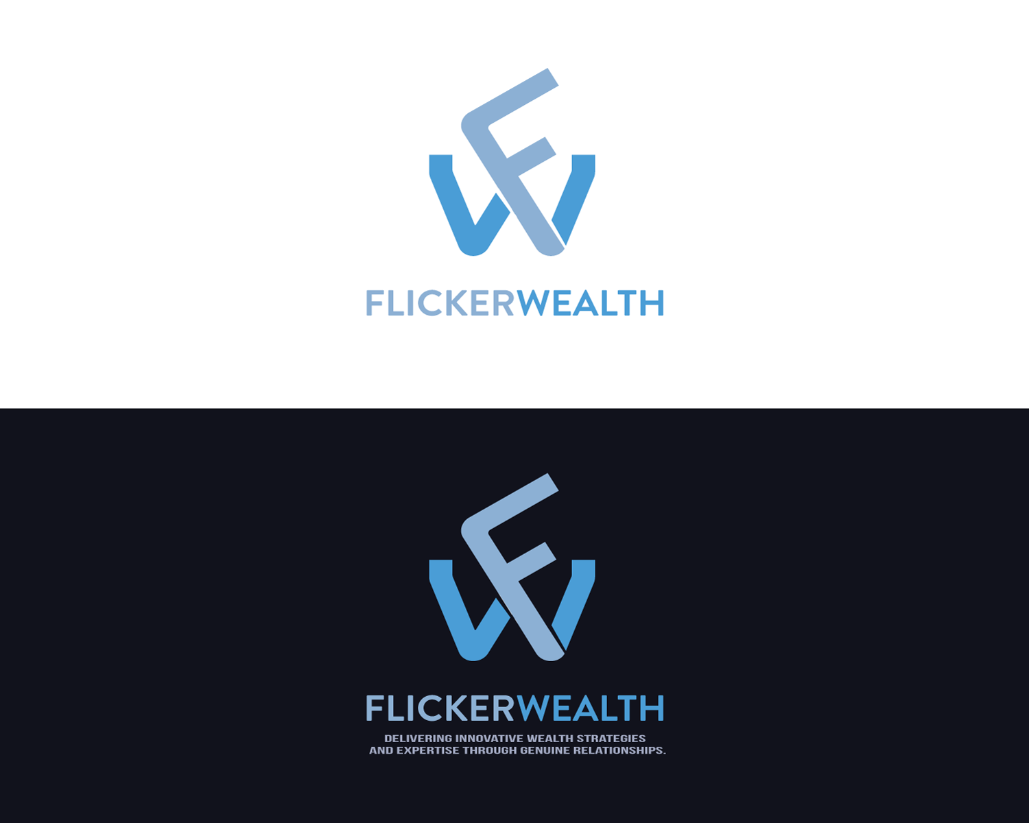 Logo Design by anonrotide for Flicker Wealth Partners | Design #11631041