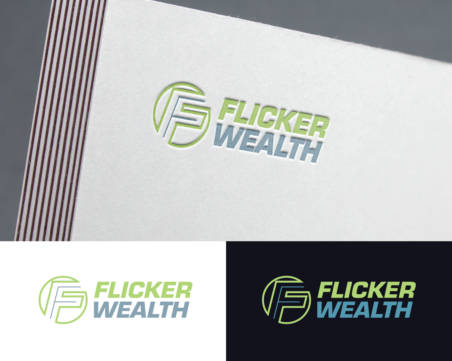 Logo Design by anonrotide for Flicker Wealth Partners | Design #11632060