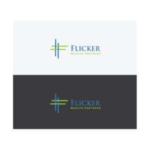 Logo Design by Tere G artwork for Flicker Wealth Partners | Design: #11599214
