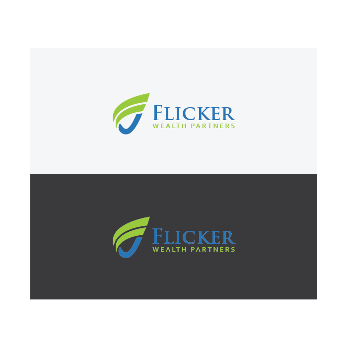 Logo Design by Tere G artwork for Flicker Wealth Partners | Design #11642447