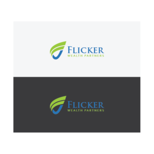 Logo Design by Tere G artwork for Flicker Wealth Partners | Design: #11642447