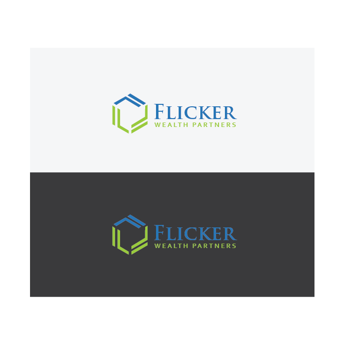Logo Design by Tere G artwork for Flicker Wealth Partners | Design #11642448
