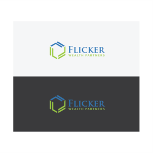 Logo Design by Tere G artwork for Flicker Wealth Partners | Design: #11642448