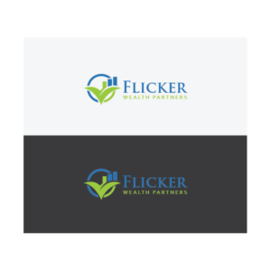 Logo Design by Tere G artwork for Flicker Wealth Partners | Design: #11642449