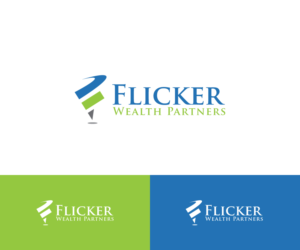 Logo Design by Omee63 for Flicker Wealth Partners | Design: #11601559