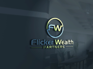 Logo Design by logomaster24 for Flicker Wealth Partners | Design: #11623173