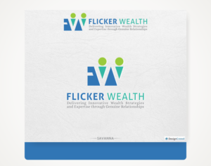 Logo Design by Savana for Flicker Wealth Partners | Design: #11602168