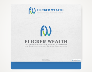 Logo Design by Savana for Flicker Wealth Partners | Design: #11602170