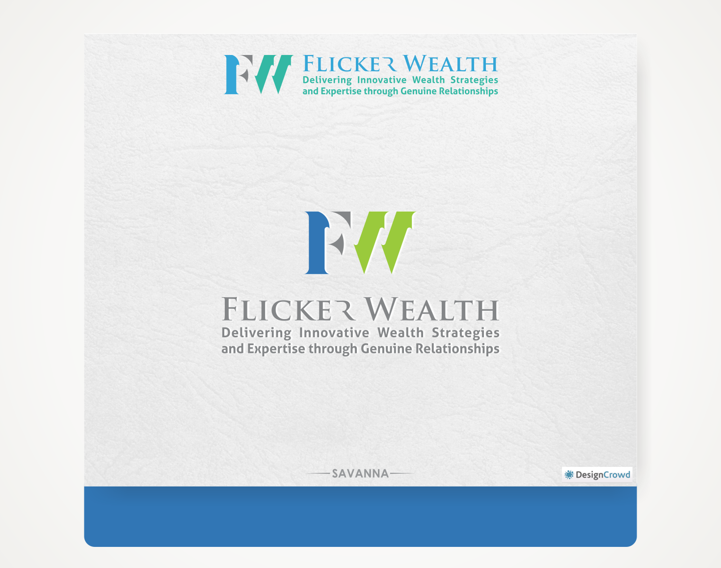 Logo Design by Savana for Flicker Wealth Partners | Design #11602171