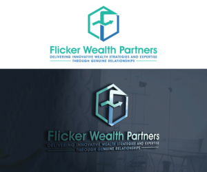 Logo Design by Logico Artlines for Flicker Wealth Partners | Design: #11604351