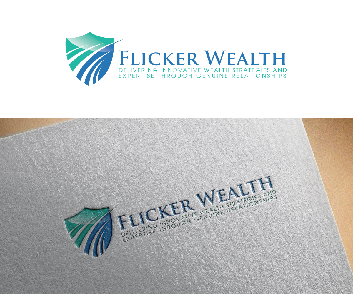 Logo Design by Logico Artlines for Flicker Wealth Partners | Design #11604352