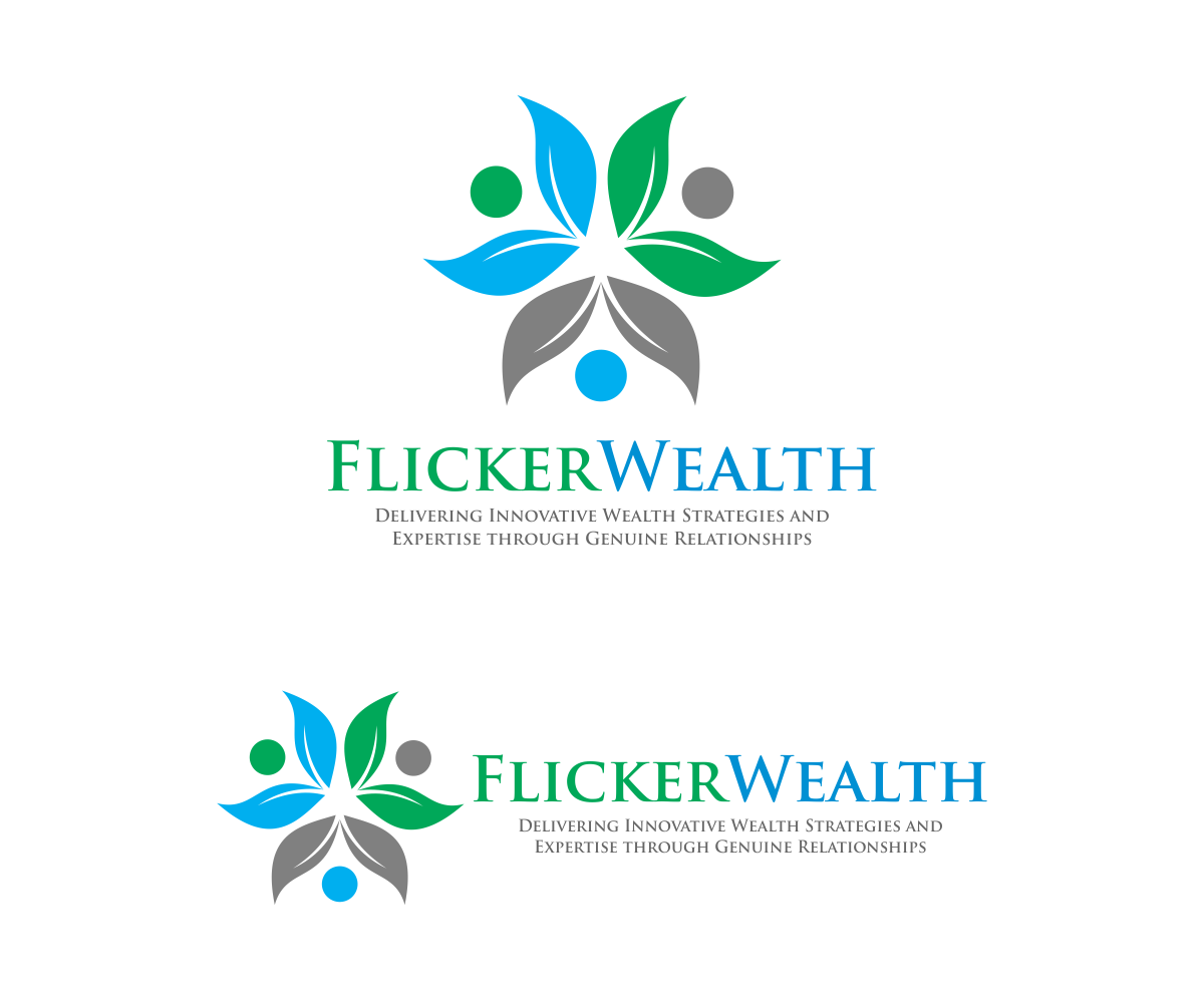 Logo Design by AisRafa.com for Flicker Wealth Partners | Design #11634913