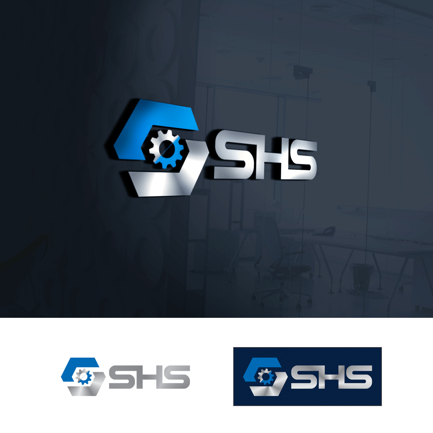 Logo Design by BalakotaSiddarth for SHS Klug und Stahl GbR | Design: #11686633