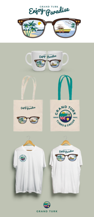 Grand Turk , Turks and Caicos Souvenirs | Diseño Artístico por eriks