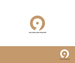 Logo Design by KabhTech Studio for 9 Salon & Daymaker | Design: #11616021