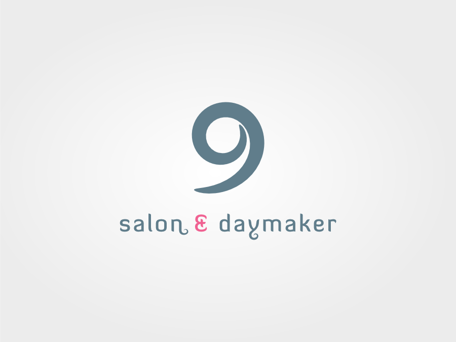 Logo Design by zagystars for 9 Salon & Daymaker | Design #11737870