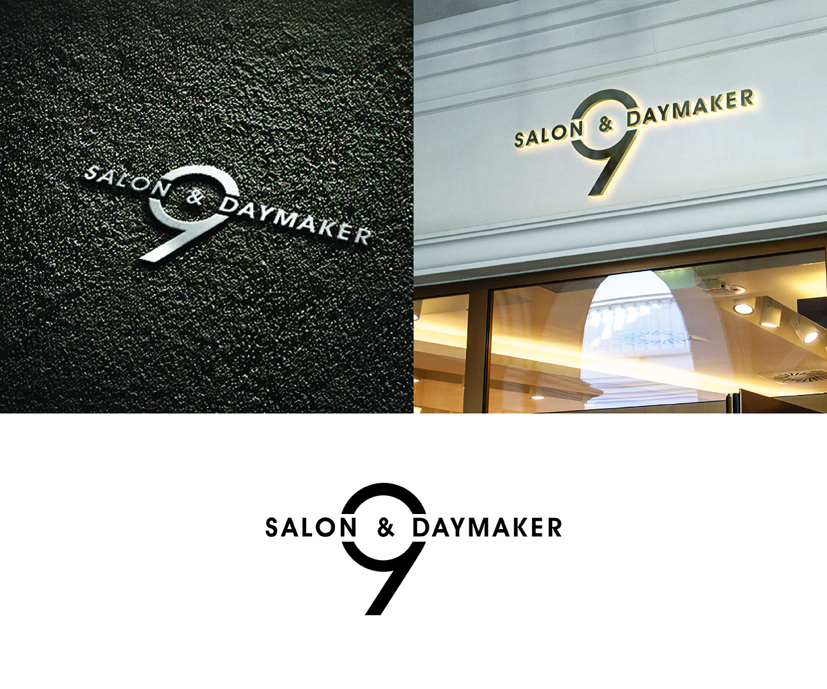 Logo Design by Logico Artlines for 9 Salon & Daymaker | Design #11705121