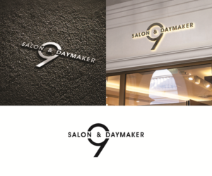 Logo Design by Logico Artlines for 9 Salon & Daymaker | Design: #11705121